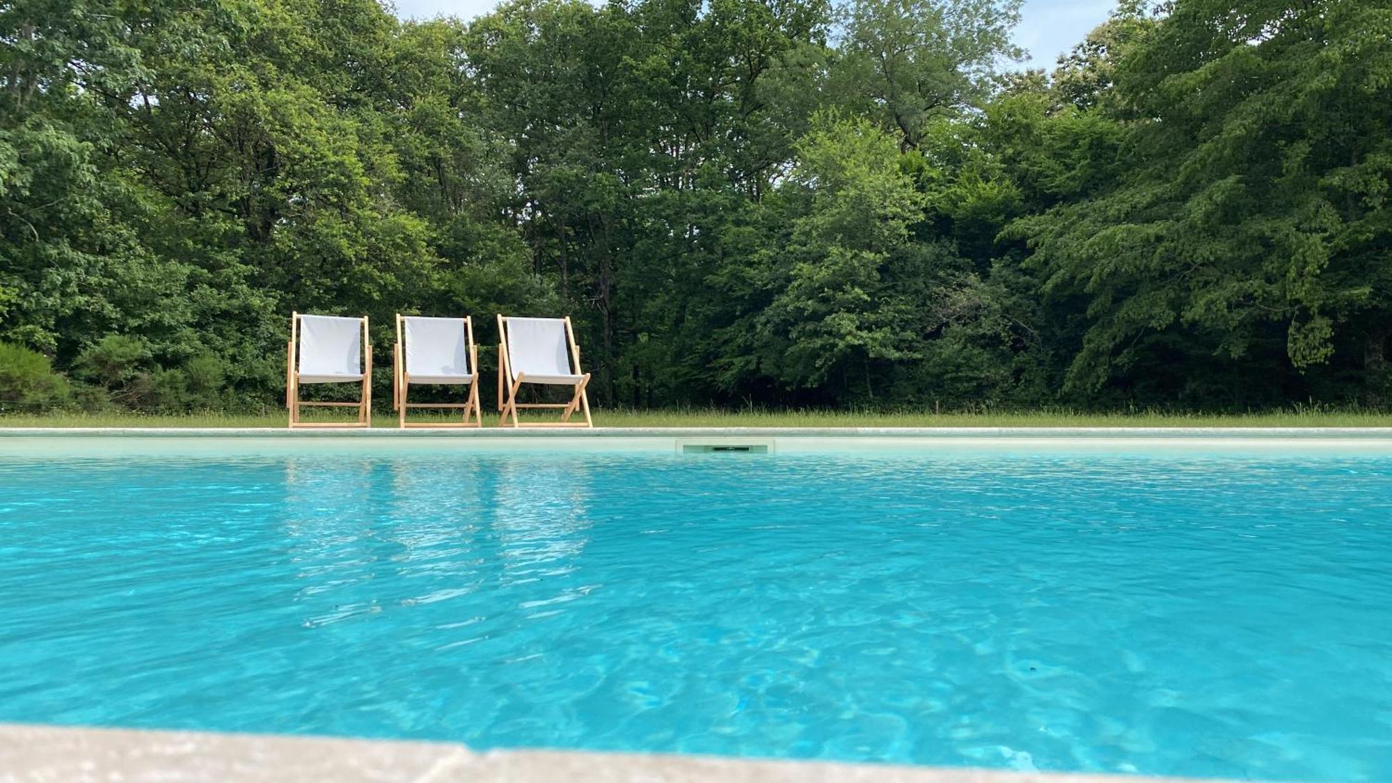 Les Chambres De Charnay - Calme Charme Et Confort Piscine A 5 Mn Du Peage Vierzon Extérieur photo