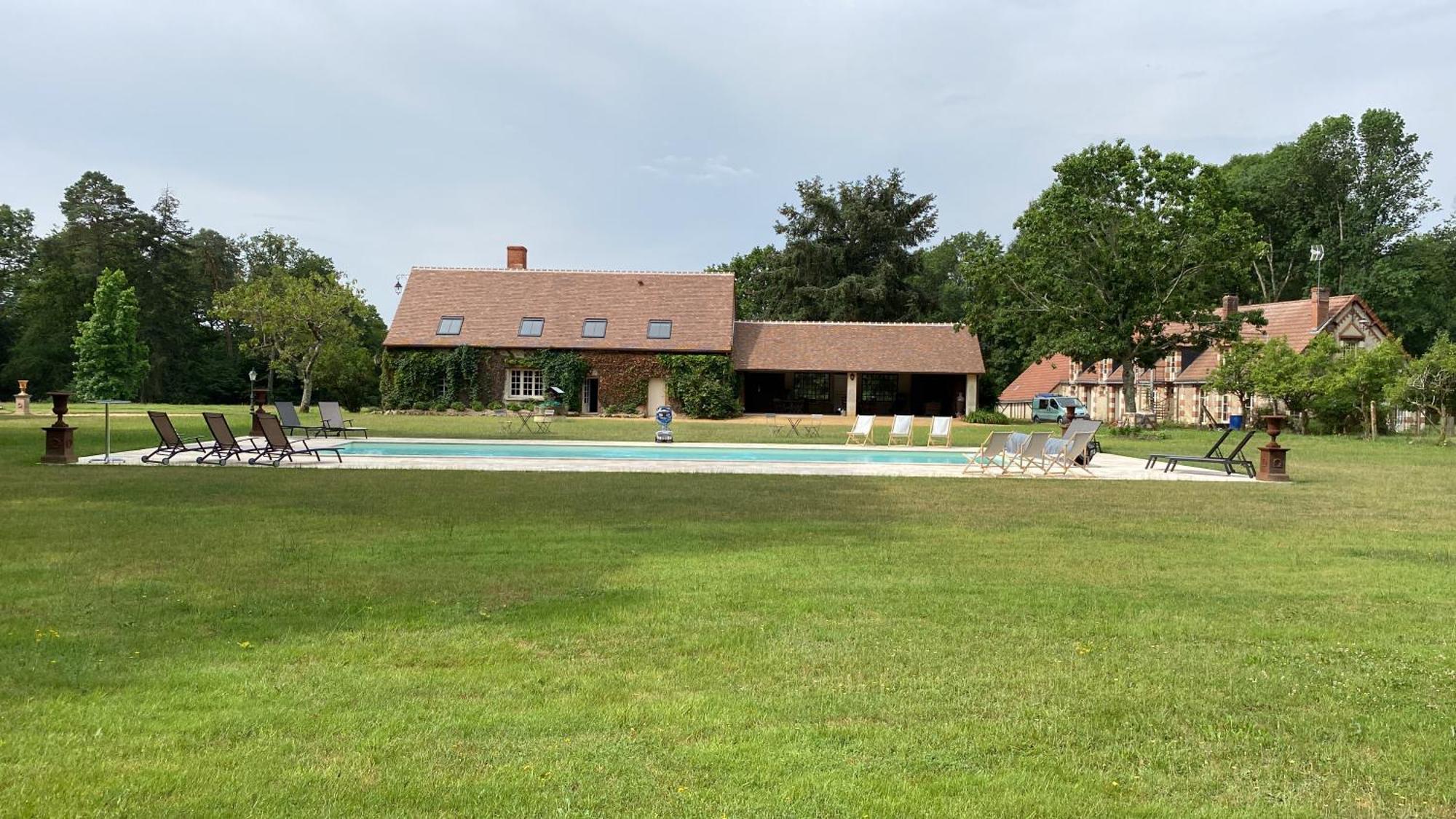 Les Chambres De Charnay - Calme Charme Et Confort Piscine A 5 Mn Du Peage Vierzon Extérieur photo