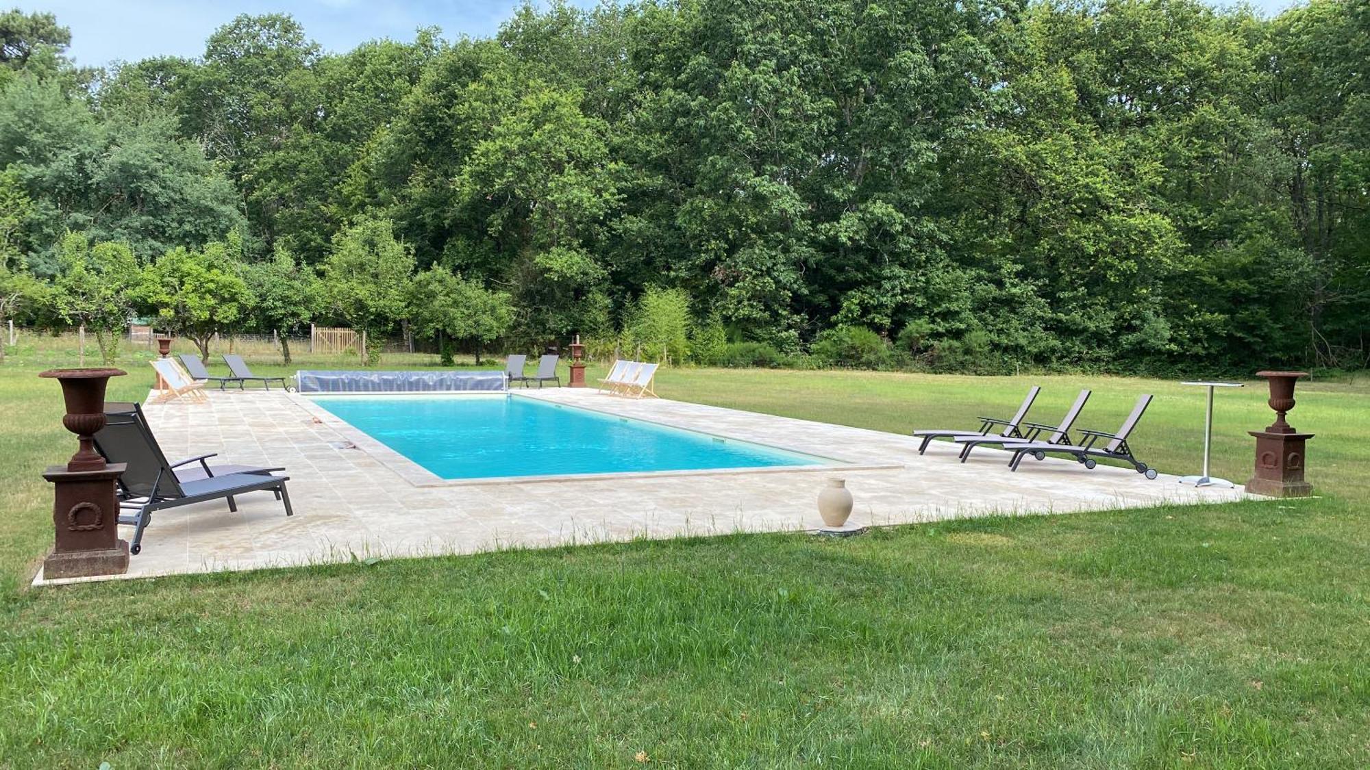 Les Chambres De Charnay - Calme Charme Et Confort Piscine A 5 Mn Du Peage Vierzon Extérieur photo